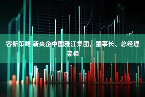 容新策略 新央企中国雅江集团，董事长、总经理亮相